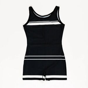 Beefcake 1920s style swimsuit in size large